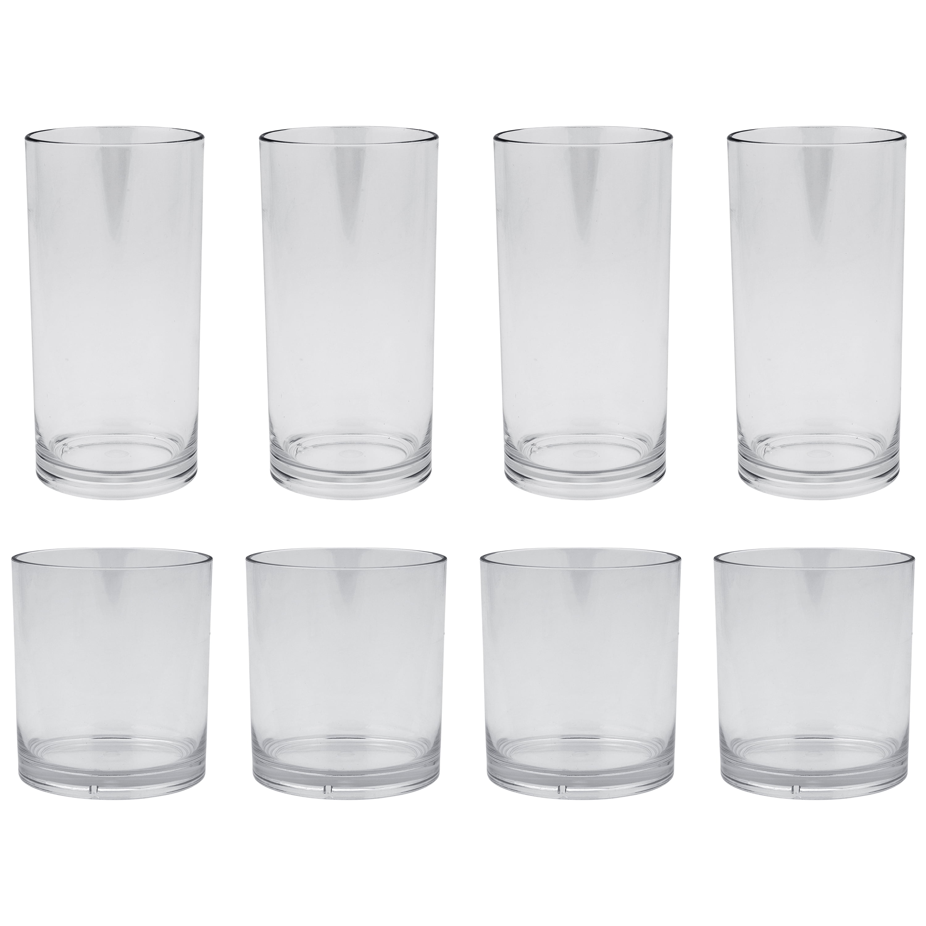 Mainstays 16-Piece Drinkware Glass Set, Size: One Size