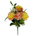 thumbnail image 1 of Mainstays 19in Indoor Artificial Floral Bouquet, Rose Flower in Peach Color., 1 of 8