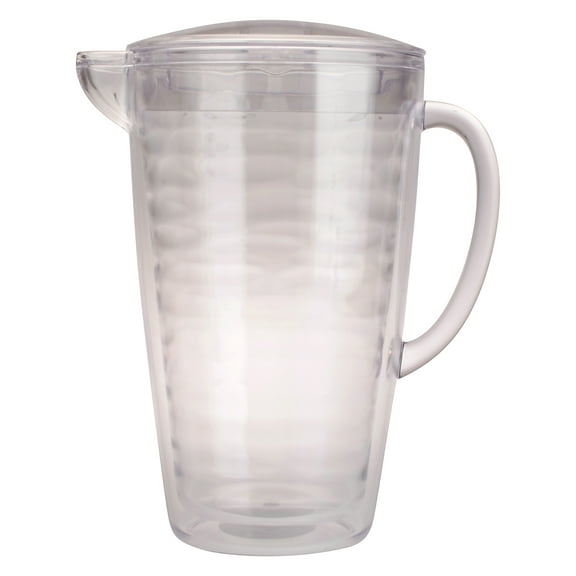 Mainstays 2.5 Quart Double Wall Clear Acrylic Pitcher