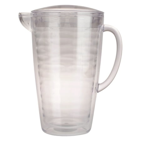 Mainstays 2.5 Quart Double Wall Clear Pitcher