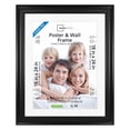 thumbnail image 1 of Mainstays 2.5" Wide 22x28 Matted to 18x24 Poster and Picture Frame, Black, 1 of 5