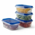 thumbnail image 1 of Mainstays 2 Cup Food Storage Container with Lid, Set of 4, 1 of 4