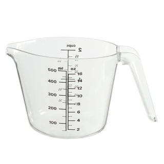 iSi Basics Silicone Flexible Clear Measuring Cup, 2 Ounce