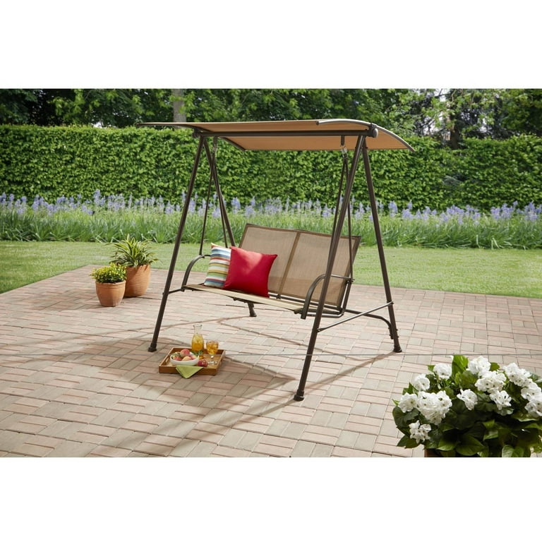 Mainstays two person swing deals
