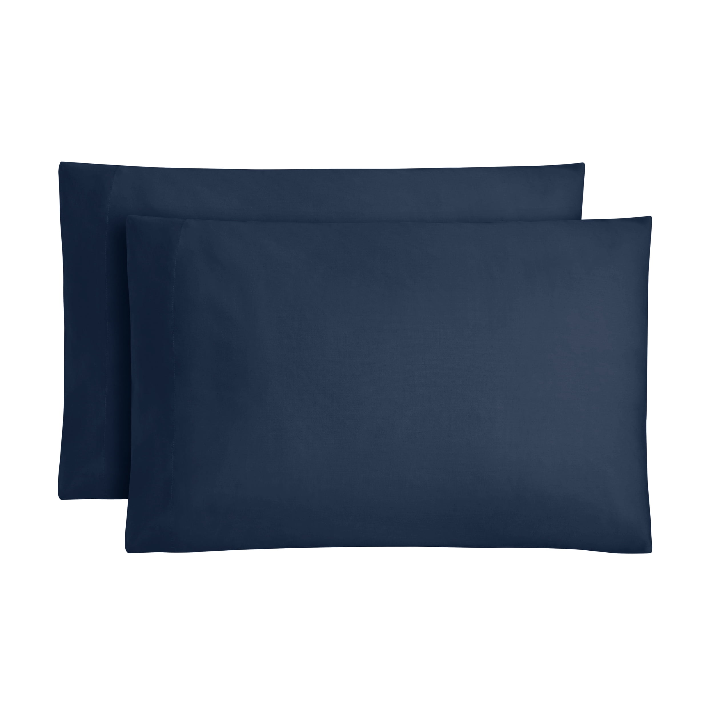 Count Blue Brandclub - Mainstays 2-Piece 300 Thread Count Blue Cove Cotton Blend ...