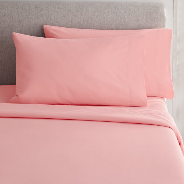 Mainstays 2Piece 300 Thread Count Easy Care Percale Pillowcase Set