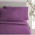 Mainstays 2Piece 300 Thread Count Easy Care Percale Pillowcase Set, Purple, King