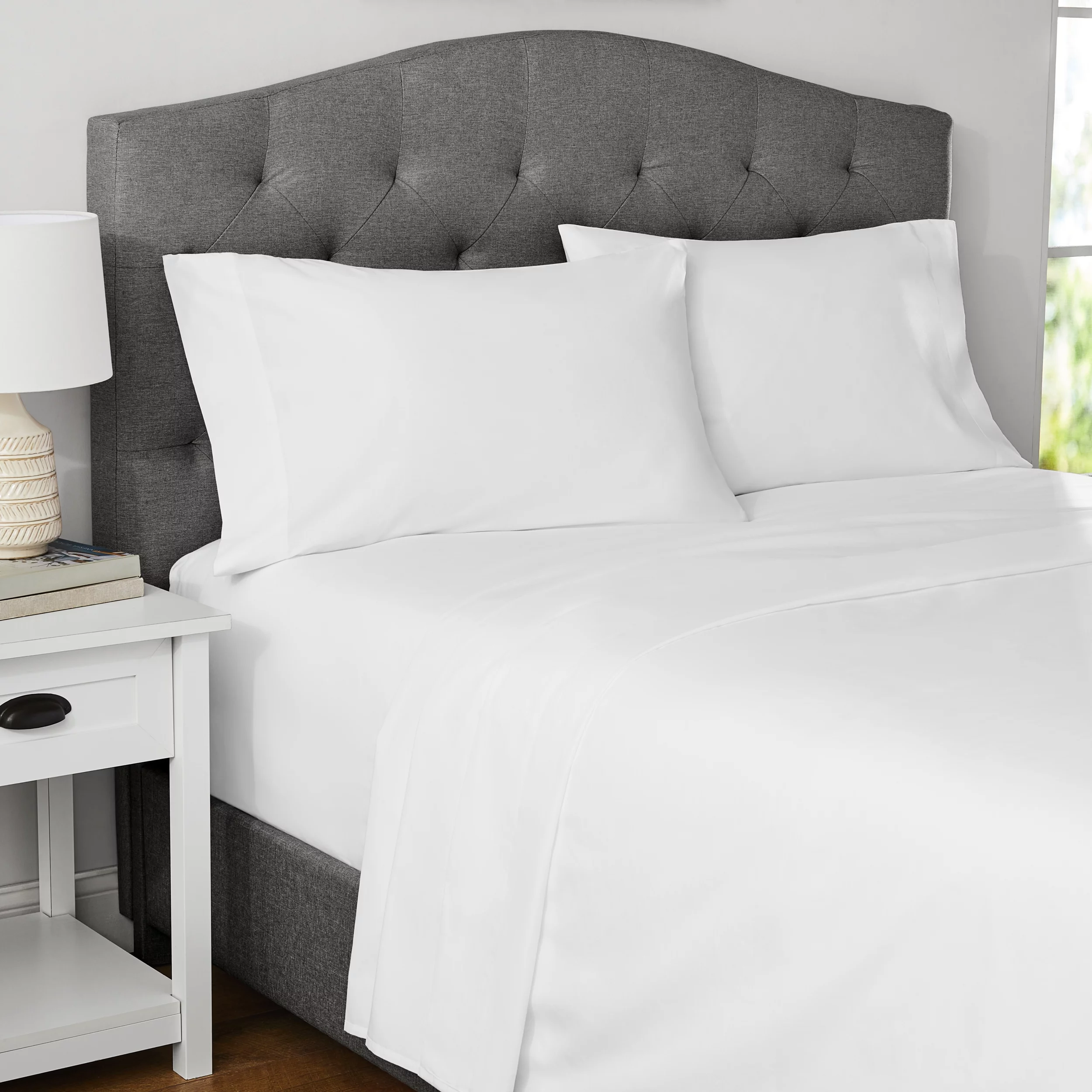 2 Pack White Pillowcase