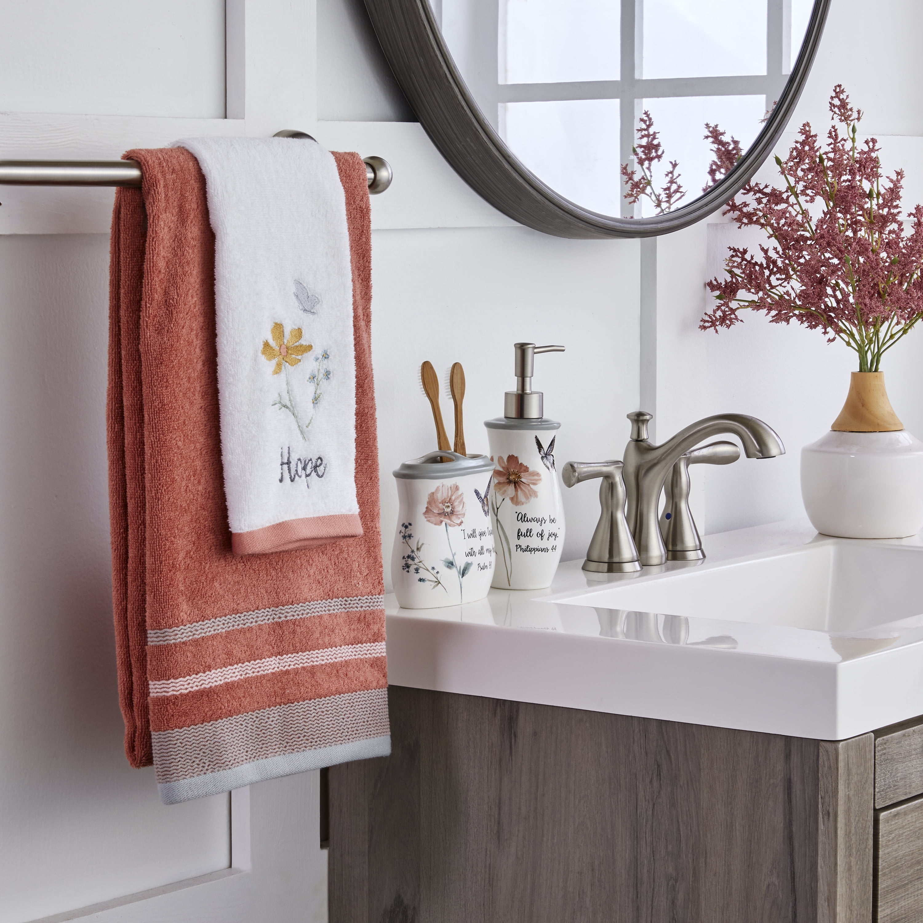Bath and sale hand towel set