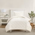 thumbnail image 1 of Mainstays Twin/Twin XL Comforter Set, All-Season, 2-Piece, Cream, 1 of 12