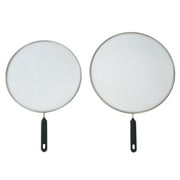 Mainstays 2-Piece Fine Aluminum Mesh Splatter Screen 11 and 13 Silver