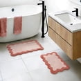 thumbnail image 1 of Mainstays 2 Piece Scallop Bath Rug Set, Terracotta,17" x 24" & 20" x 30", 1 of 6