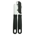 Mainstays 2 Ply Manual Can Opener with Integrated Bottle Opener, Black