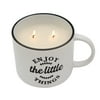 Mainstays 2-Wick 13-ounce Reusable Little Things Holiday Coffee Mug Scented Candle