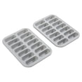 thumbnail image 1 of Mainstays 2 pack Silicone 14-Cube Ice Tray, 1 of 13