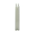 thumbnail image 1 of Mainstays Plastic Flameless LED Taper Candles with Wax Coating, White, 11", 2 Count, 1 of 4