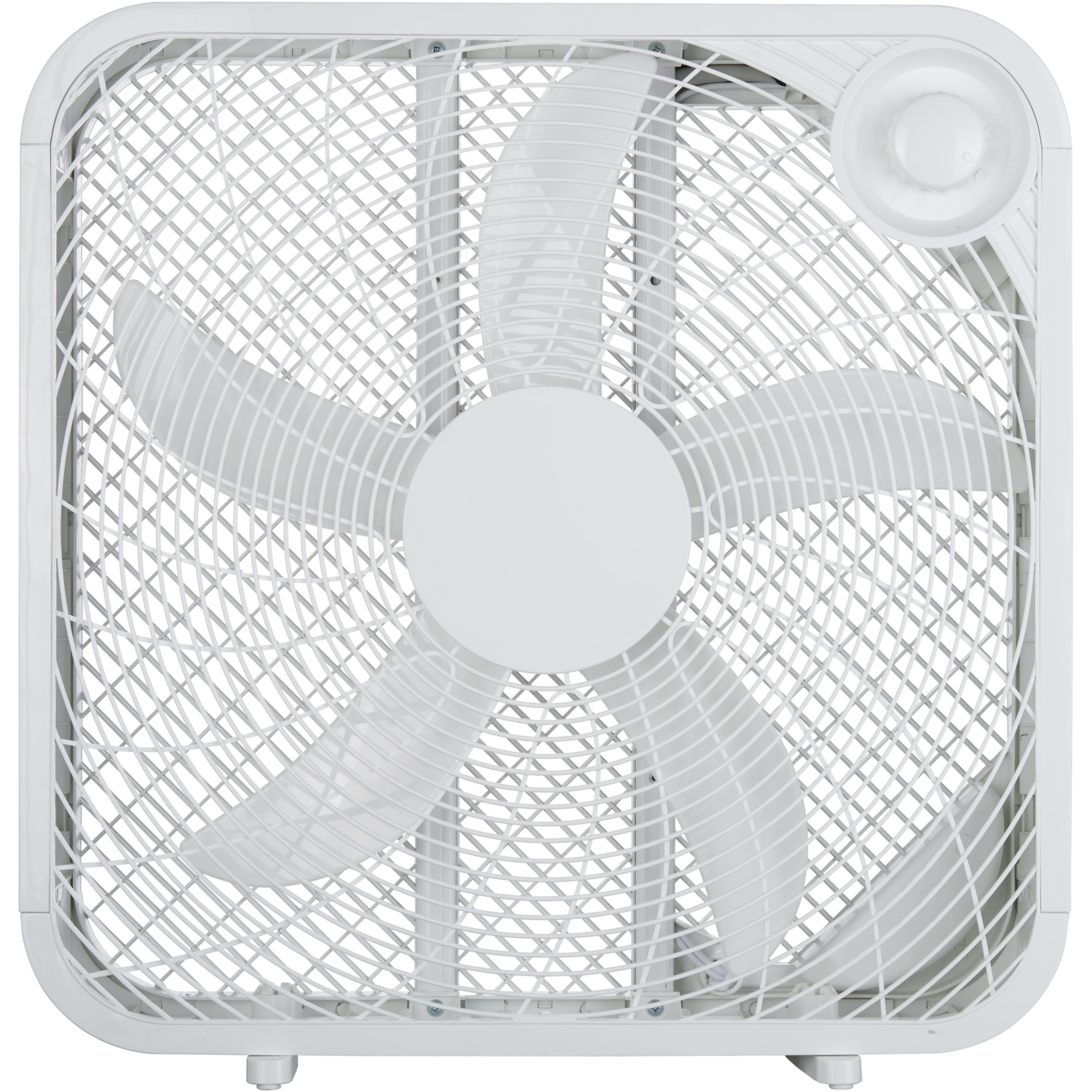 Mainstays 20" 3Speed Box Fan, FB5016HW, White