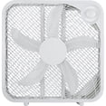 thumbnail image 1 of Mainstays 20 in White Box Fan with 3-Speed Control, Easy-Carry Handle, FB50-16HWV, 1 of 5