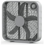 Mainstays 20" 3-Speed Portable Box Fan, New, FB50-16HS, Silver