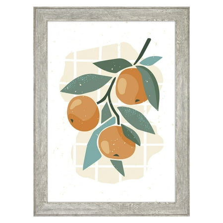 Mainstays 20" X 28" Rustic Gray Woodgrain Poster and Picture Frame