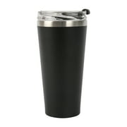 Mainstays 20 oz Double Wall Vacuum Sealed Stainless Steel Tumbler Black