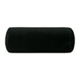 thumbnail image 1 of Mainstays 20" x 9" Black Squishy Extra Soft Bolster Decorative Pillow, 1-Pack, for All Ages, 1 of 5