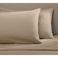 thumbnail image 1 of Mainstays 200 Thread Count Standard Pillowcase - Brown Stone, 1 of 3