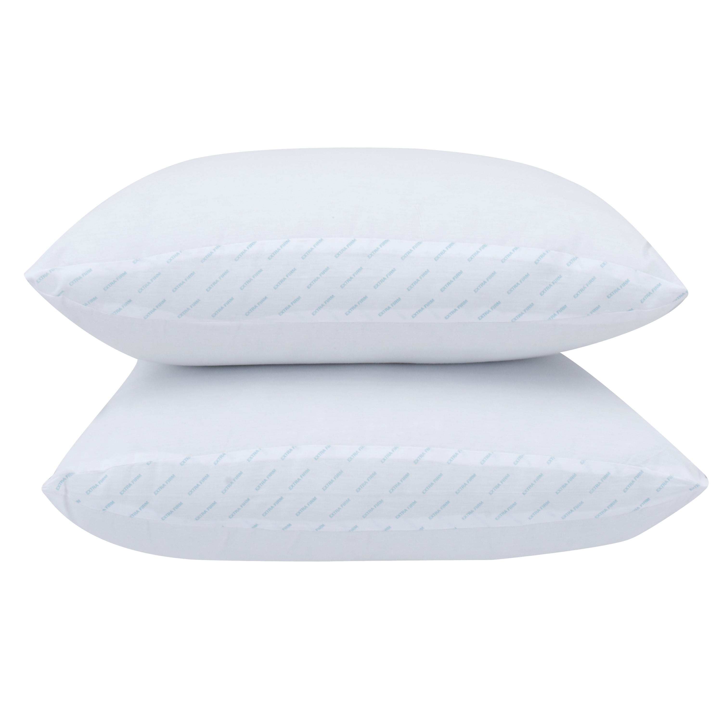 Mainstays 200TC Cotton Extra Firm Support Pillow Twin Pack, Standard