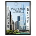 thumbnail image 1 of Mainstays 20x27 Rounded Black Poster Picture Frame, 1 of 5