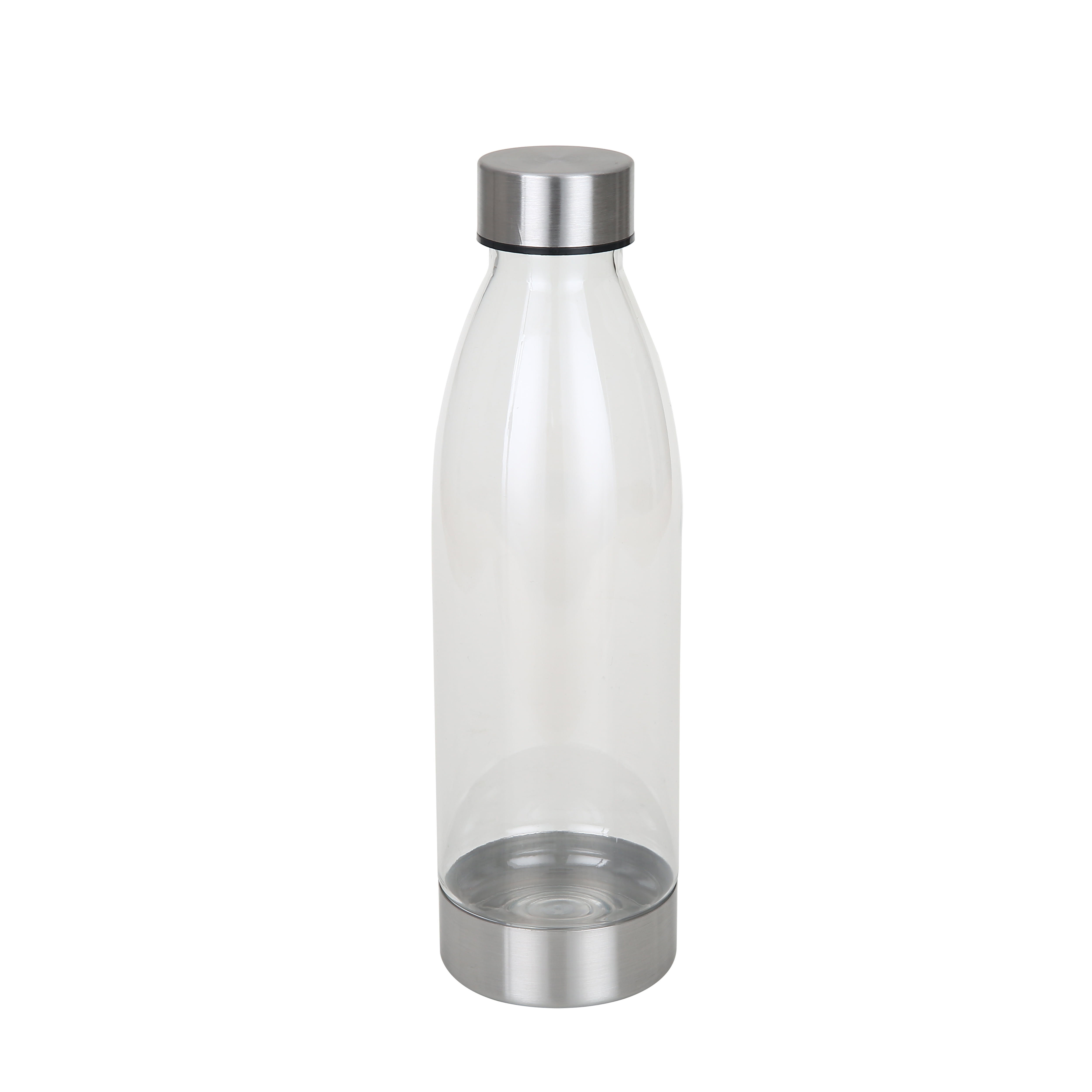 Stitch Plastic Water Bottle With Stainless Steel Lid and Base 