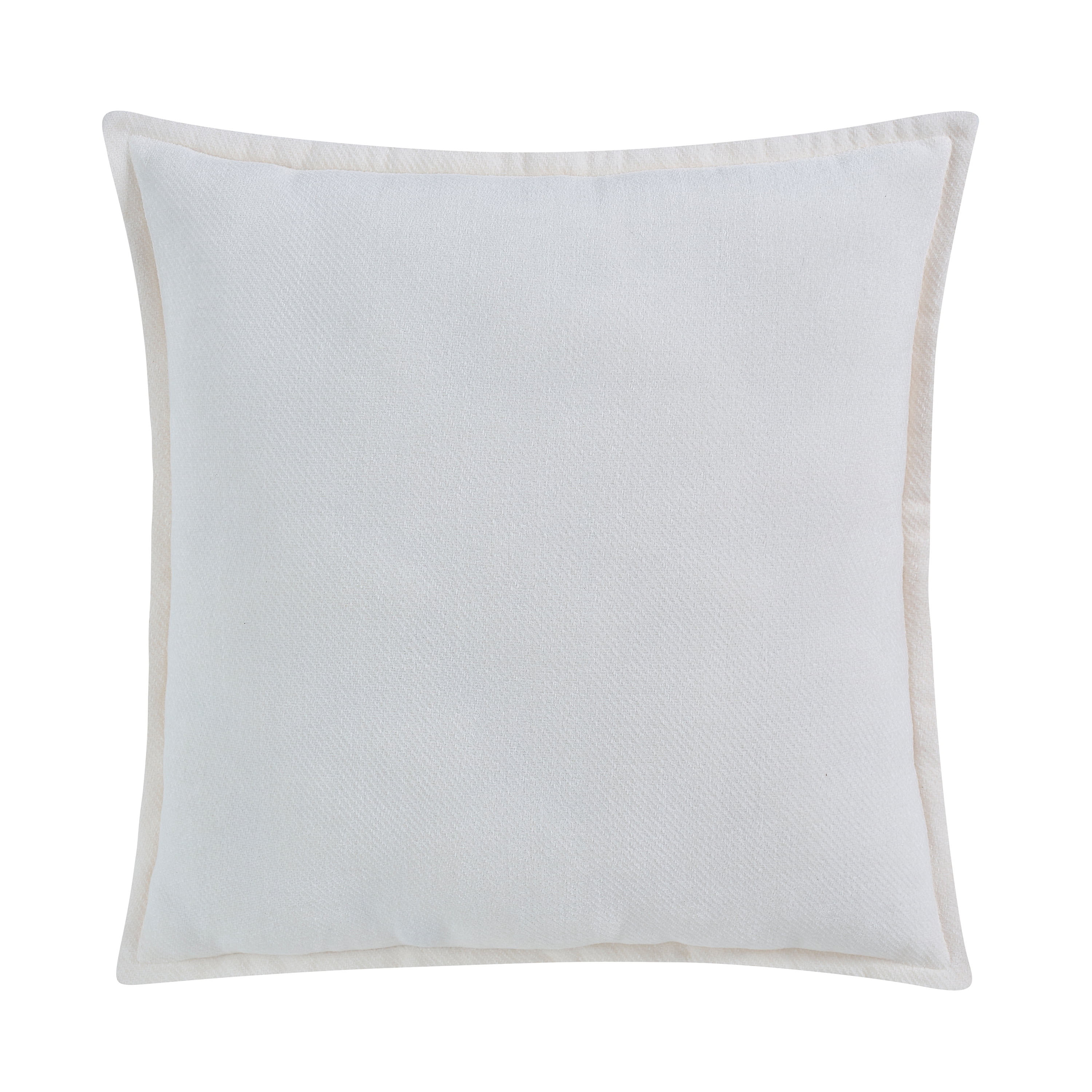 Mainstays 22" x 22" Beige Oversized Chenille Decorative Pillow