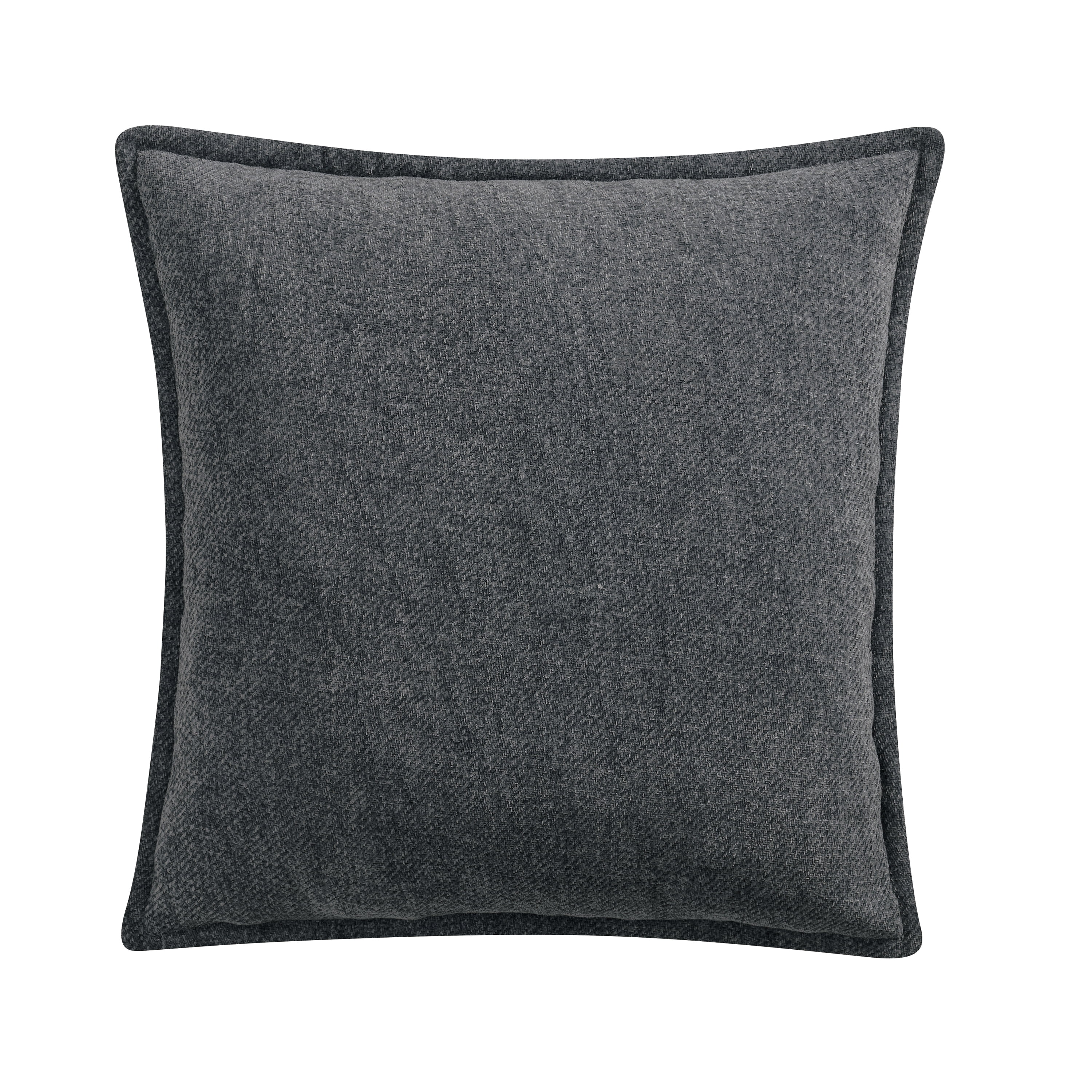 Mainstays 22 in x 22 in Greystone Oversized Chenille Decorative Pillow