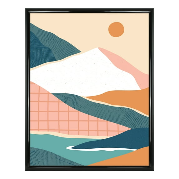 Mainstays 22x28 Rounded Matte Black Poster Picture Frame