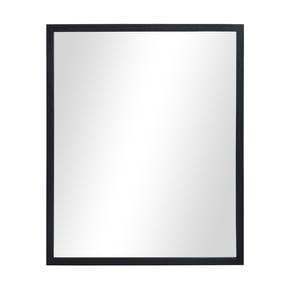 Mainstays 23x29 Black Rectangle Small Decorative Wall Mirror for Bathroom or Living Room