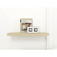 thumbnail image 1 of Mainstays Natural 23" Wood Floating Shelf, 1 of 6