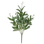 Mainstays 24" Artificial Green Laurel Bay Bush, Not in Pot.