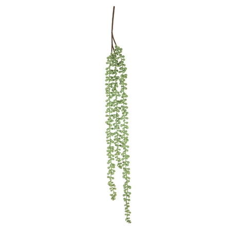 Mainstays 24" Artificial String of Pearls Succulent Pick, Mint Green