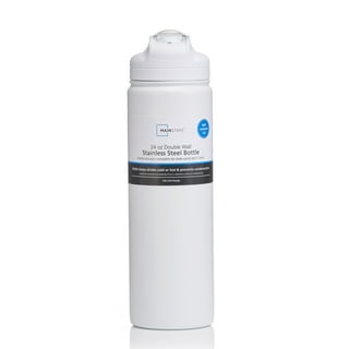 Mainstays 64 fl oz Reusable Water Bottle, Clear, Light-Weight 