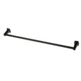 thumbnail image 1 of Mainstays 24" Square Style Wall Mount Steel Towel Bar, Black Finish, 1 of 9