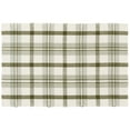 thumbnail image 1 of Mainstays Green Plaid Outdoor Layering Rug, 24"x36", 1 of 9