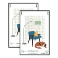 thumbnail image 1 of Mainstays 24x36 Basic Wall Picture Frames, Black, Set of 2, 1 of 6