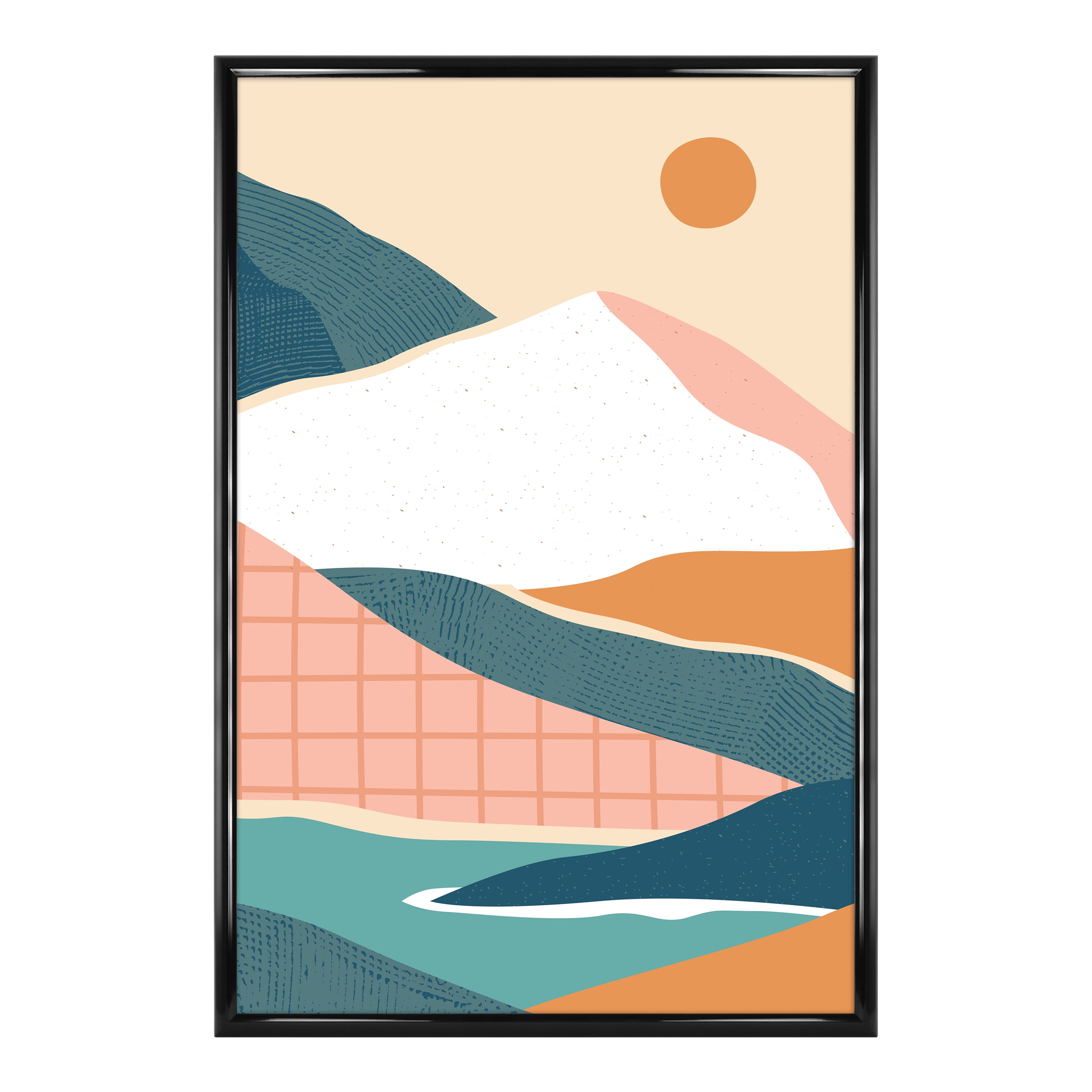 Mainstays 24x36 Trendsetter Poster and Picture Frame, Black