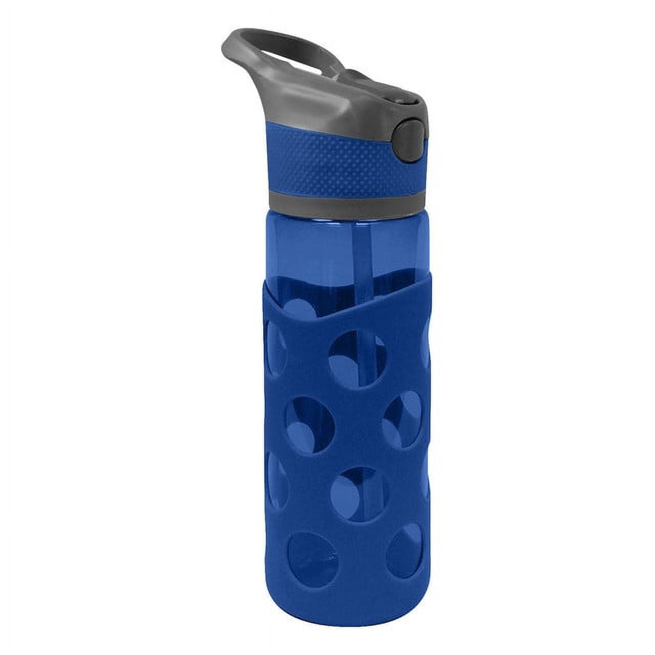 Mainstays 25 oz Navy Plastic Water Bottle
