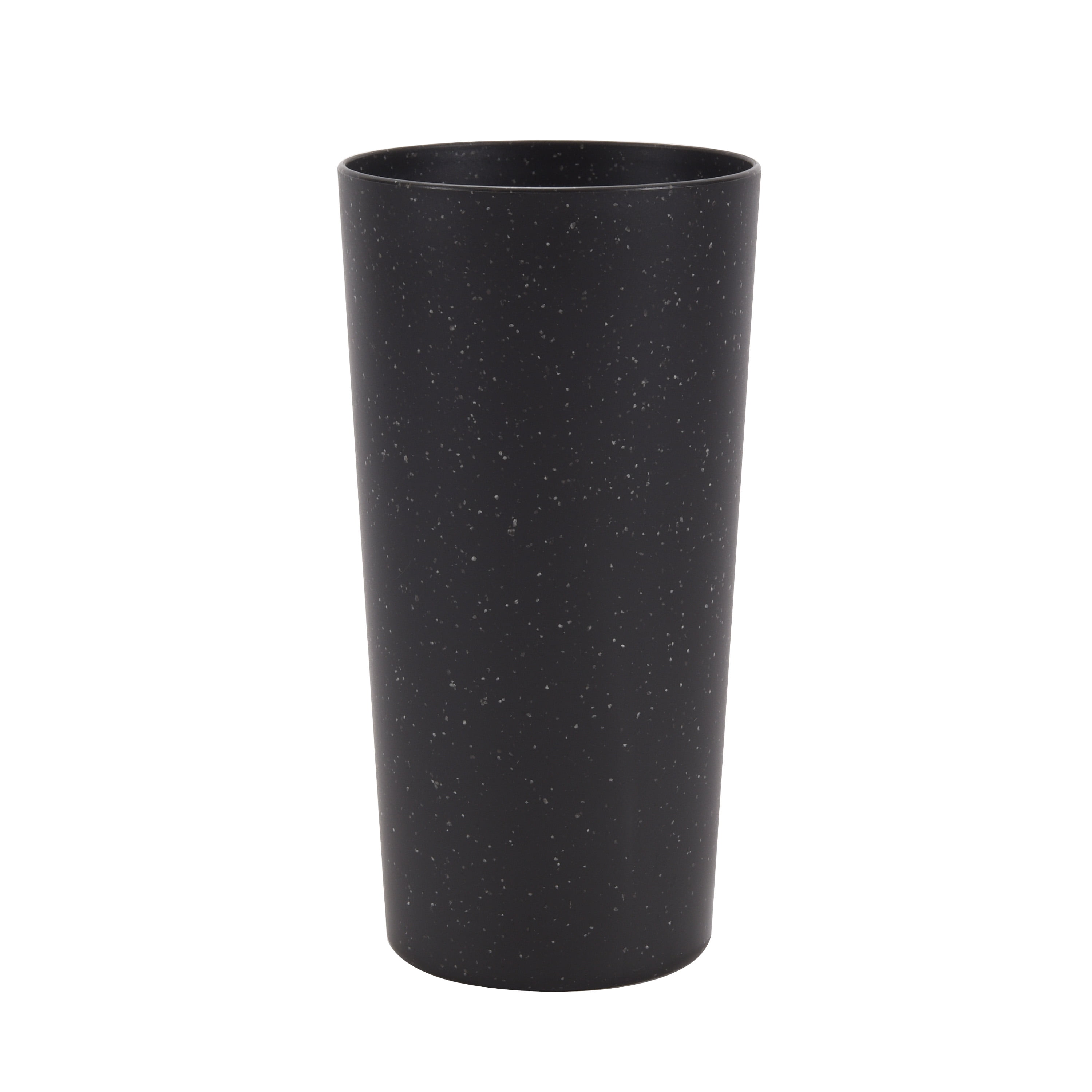 Mainstays 26-Ounce Recycled Plastic Beverage Tumbler, Black
