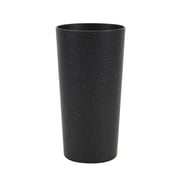 Mainstays 26-Ounce Eco-Friendly Recycled Plastic Beverage Tumbler, Black