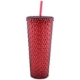 thumbnail image 1 of Mainstays 26 oz Multi Color Plastic Tumbler, 4 Pack, 1 of 5
