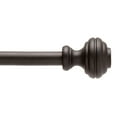 thumbnail image 1 of Mainstays 28-48 in. Cedric Petite Café Adjustable Curtain Rod, 1/2 in. Diameter, Black, 1 of 6