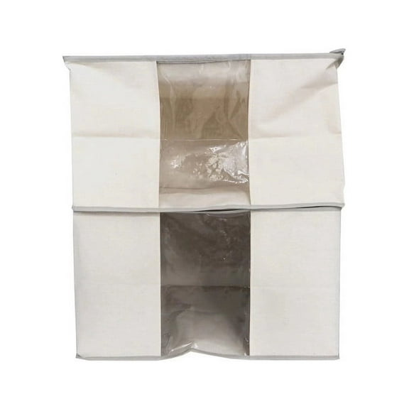 Mainstays 2pack Canvas Closet Storage Bag