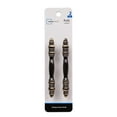 thumbnail image 1 of Mainstays 3" (76mm) Center-to-Center Traditional Cabinet Pull, Antique Brass, 2 Pack, 1 of 5