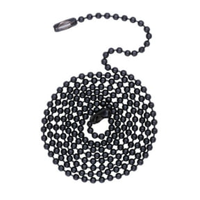 Mainstays 3 ft Black Metal Ceiling Fan Pull Chain Extension
